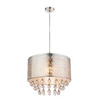 Viseča Svetilka 15188h3 - Design, kovina/umetna masa (40/140cm) - Globo