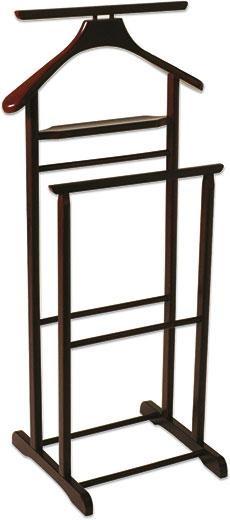 Vješalica Za Odijela Funny - tamno smeđa, Moderno, drvo (47/102/36cm) - Modern Living