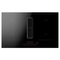 Kochfeld-Dunstabzug-Kombi DHKI752800C - Schwarz, MODERN, Glas (83/20/51,5cm) - Amica