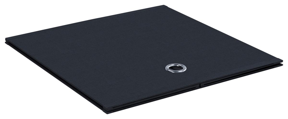 FALTBOX 4ER-BOXAS - Schwarz, Basics, Kunststoff (27/28/27cm) - MID.YOU