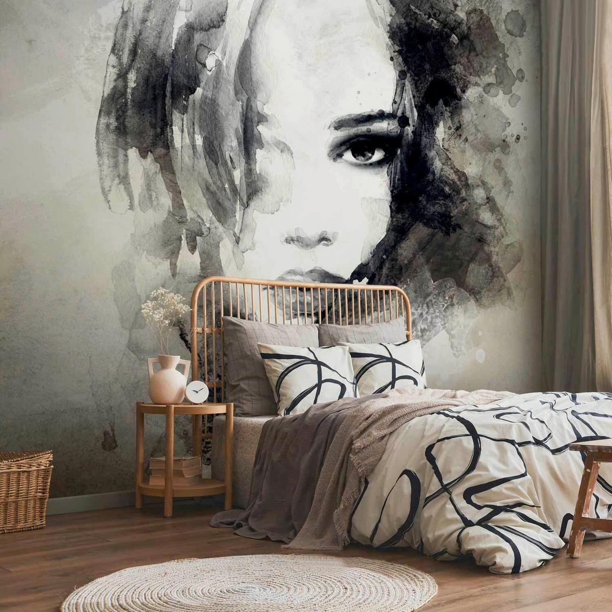 Fototapete Hde Grau/Beige - Beige/Grau, LIFESTYLE, Textil (400/280cm) - artgeist