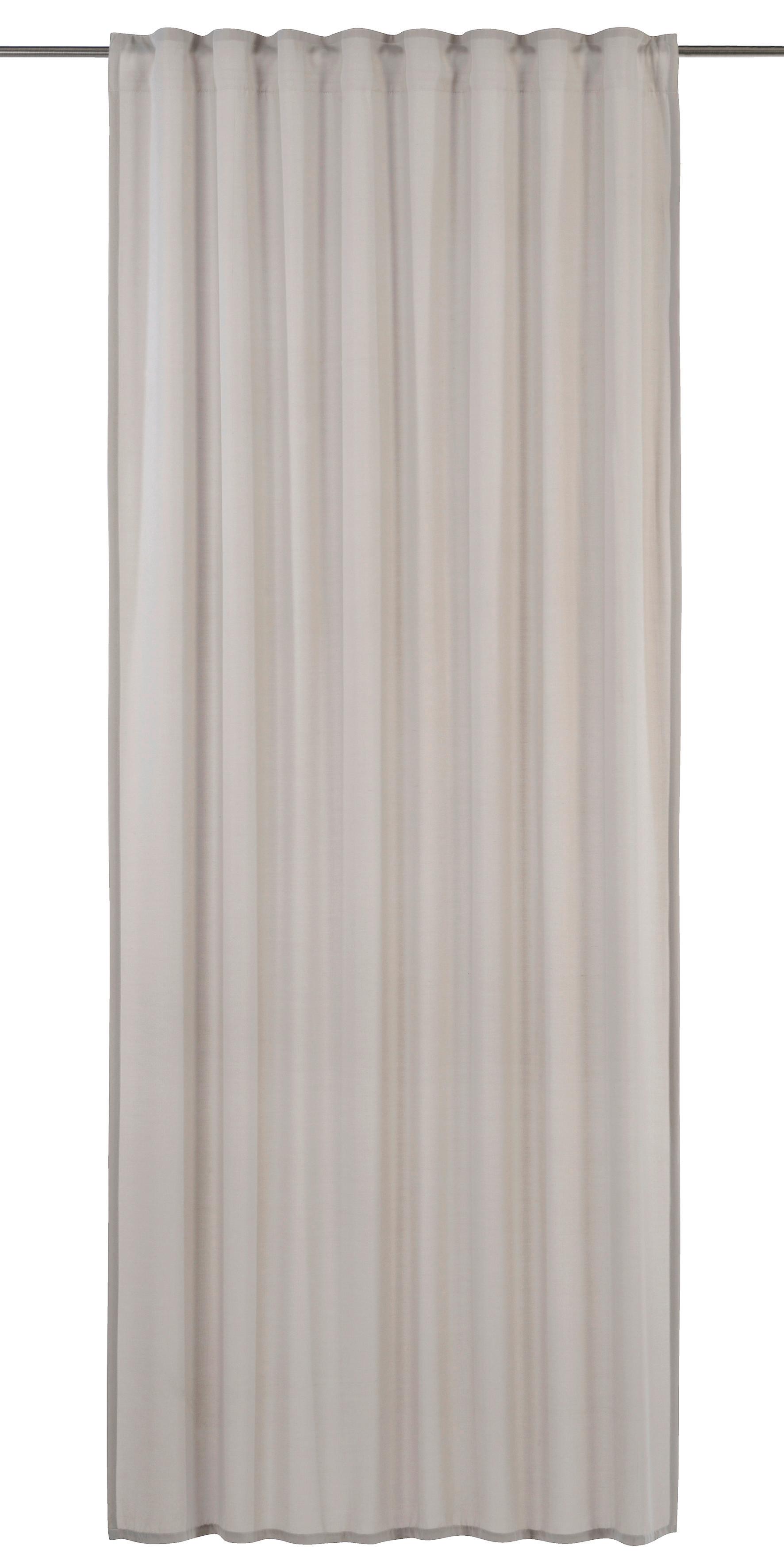 ZASŁONA GOTOWA 2SZT FD MY STYLE DEKO 06 - taupe, Basics, tkanina (140/255cm)