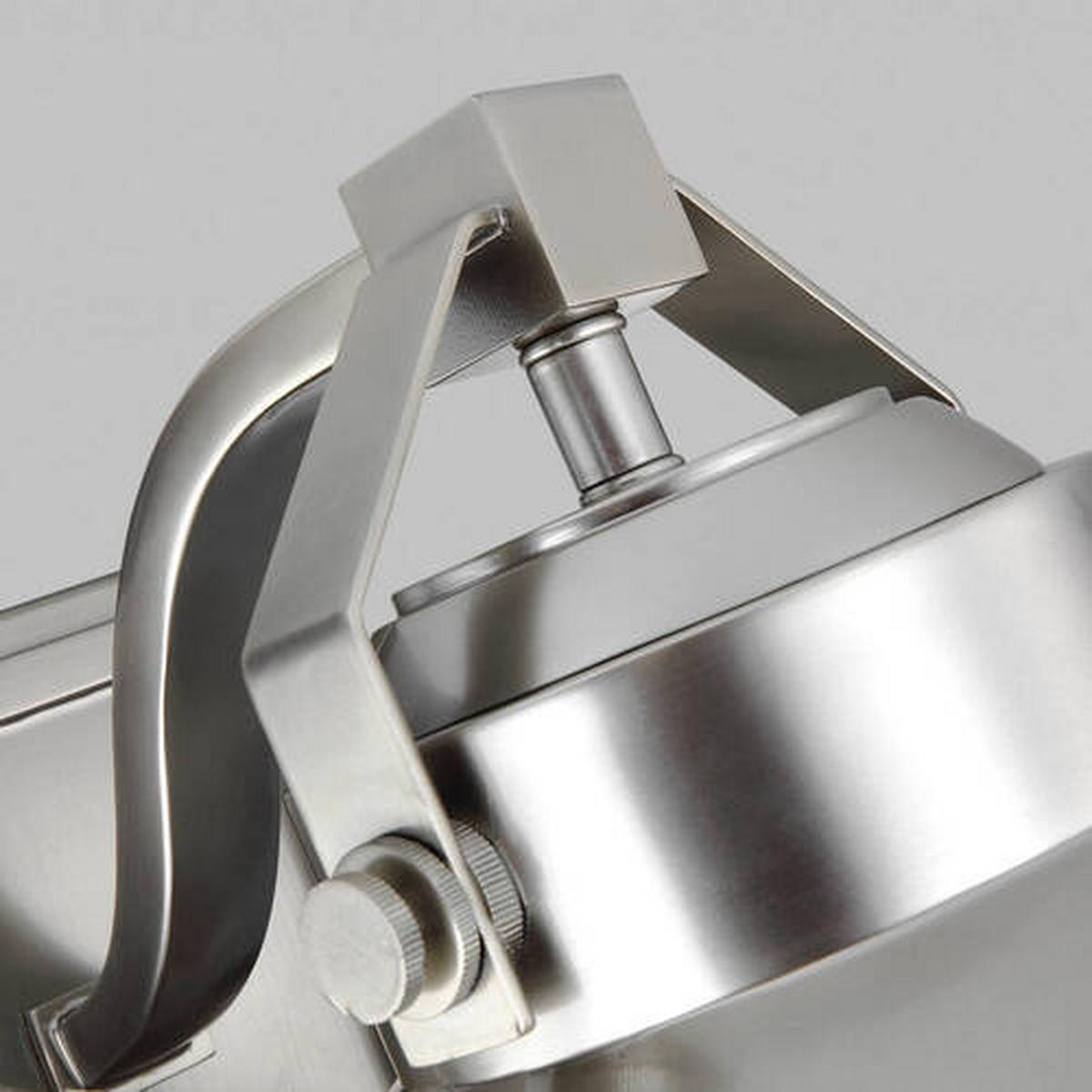 Vanjska Zidna Svjetiljka Boynton - siva/boje oplemenjenog čelika, Konvencionalno, staklo/plastika (26.7/32.8/31.1cm) - Elstead Lighting