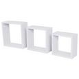 Raft De Perete Simple 3 - alb, Modern, plastic (30-27-24/30-27-24/12cm) Raft De Perete Simple 3 - alb, Modern, plastic (30-27-24/30-27-24/12cm)