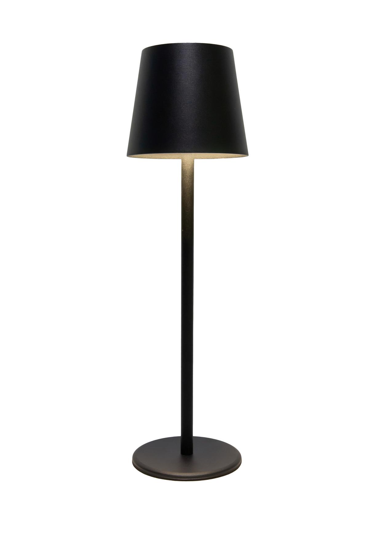 LAMPA STOŁOWA Z AKUMULATOREM BASIC TABLE *SBN* - czarny, Design, tworzywo sztuczne/metal (11,5/36cm) - Novel