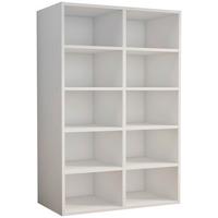 SCHUHREGAL HINSOL - Weiss, Design, Holzwerkstoff (55/84/30cm) - MID.YOU