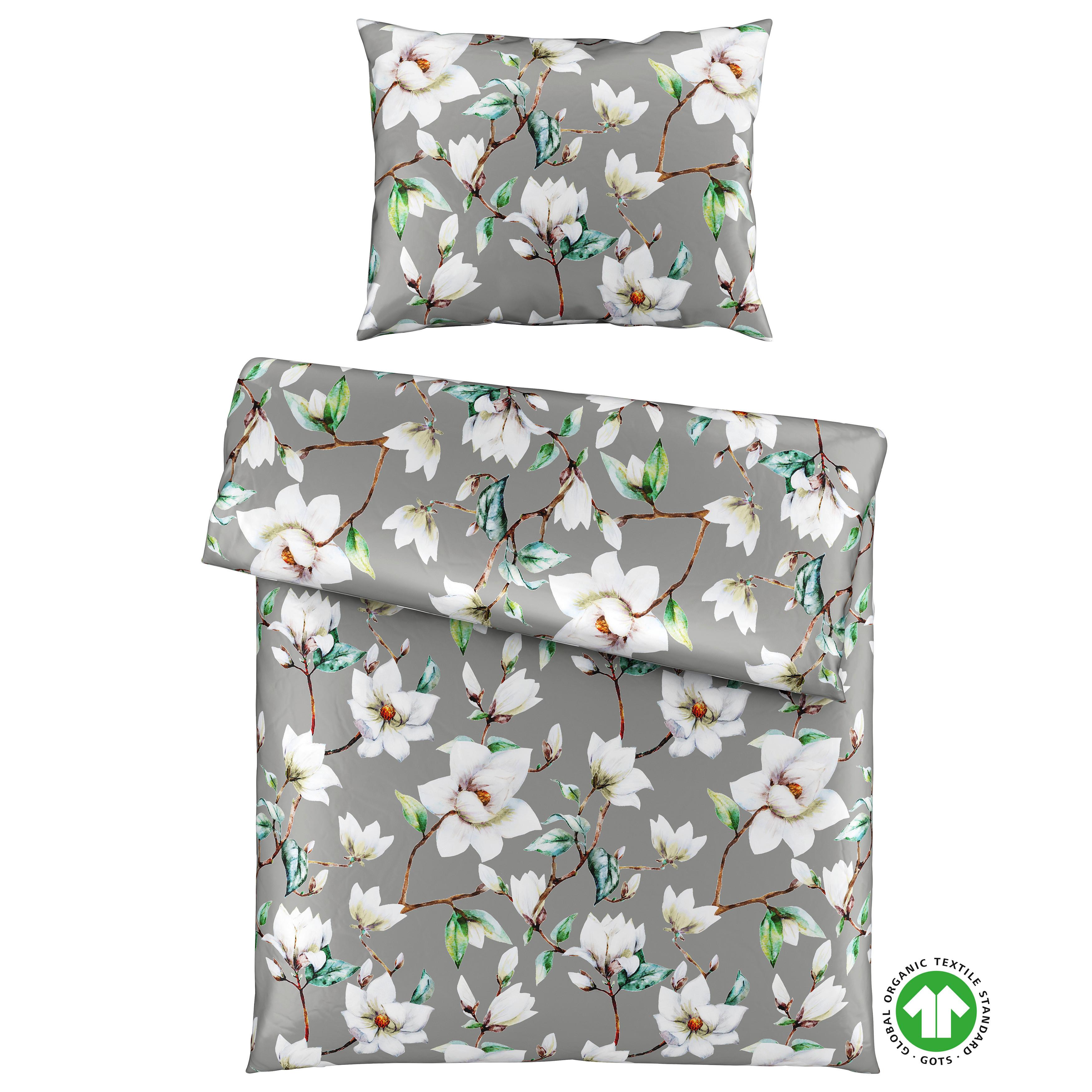 Posteljnina Bio-Sophia Design - magnolija, Natur, tekstil (140/200cm) - ecoTree