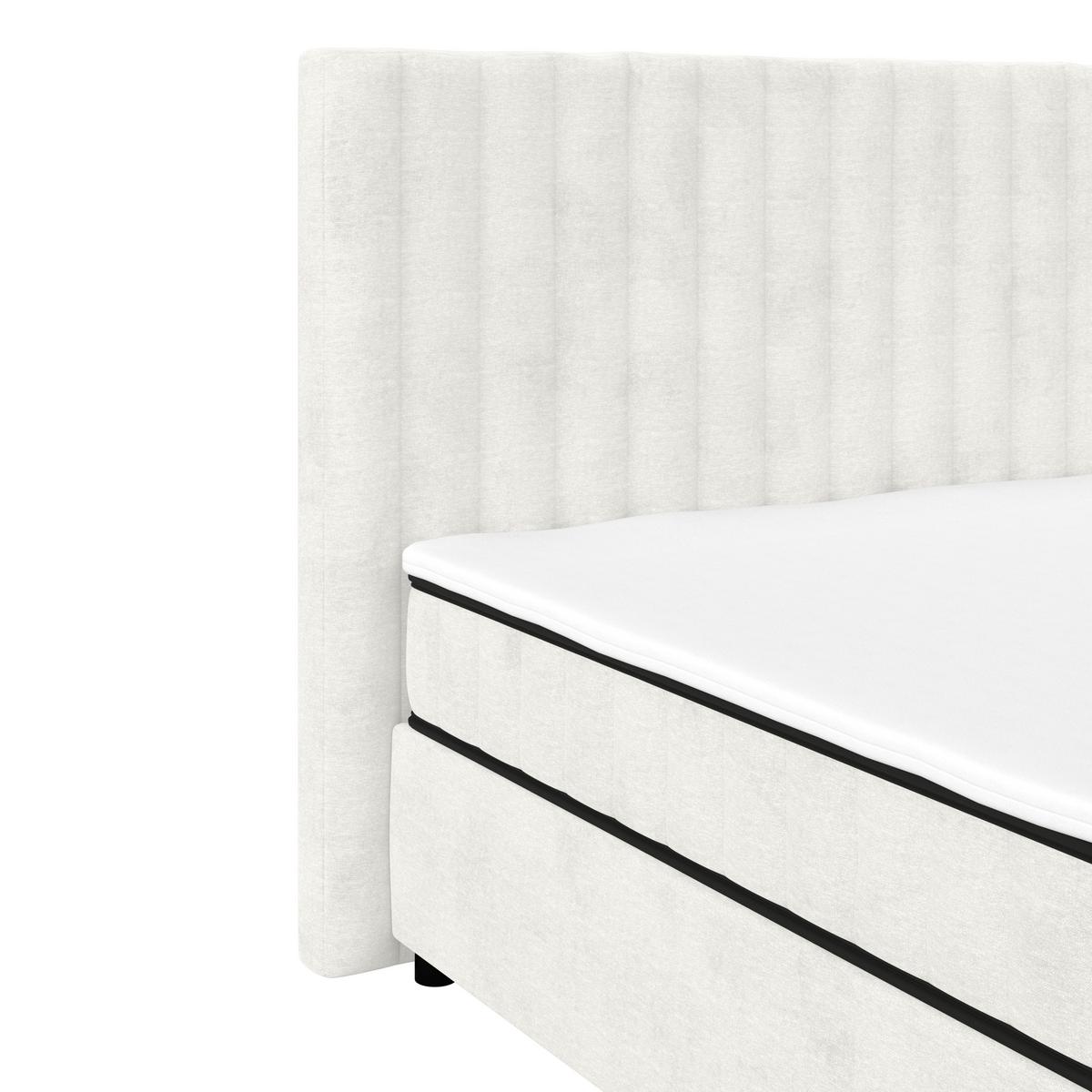 Box Krevet Maya C - crna/krem, Moderno, drvni materijal/drvo (200/220cm) - Based