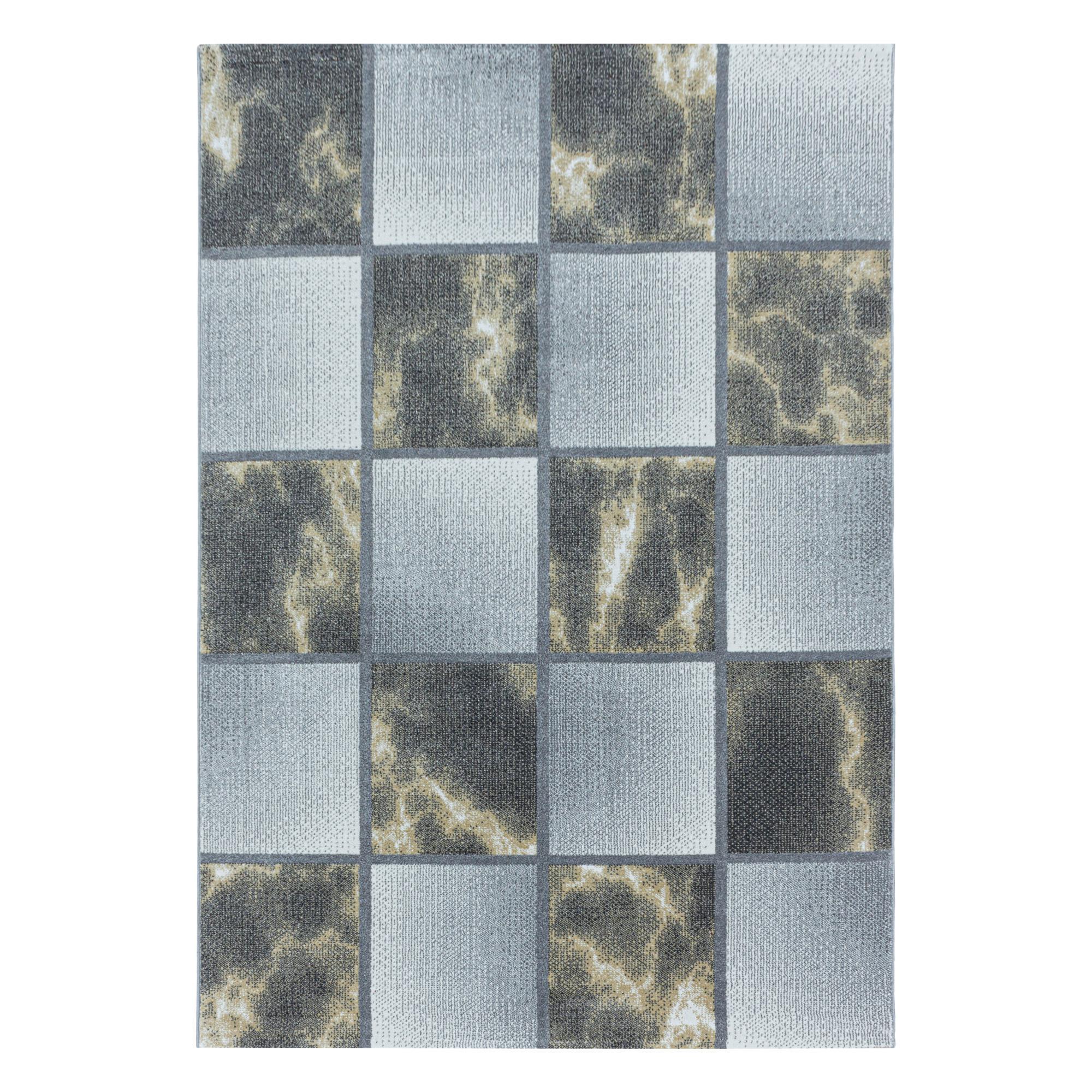 Webteppich Ottawa Gelb ca. 140x200cm - Gelb, Design, Textil (140/200cm)