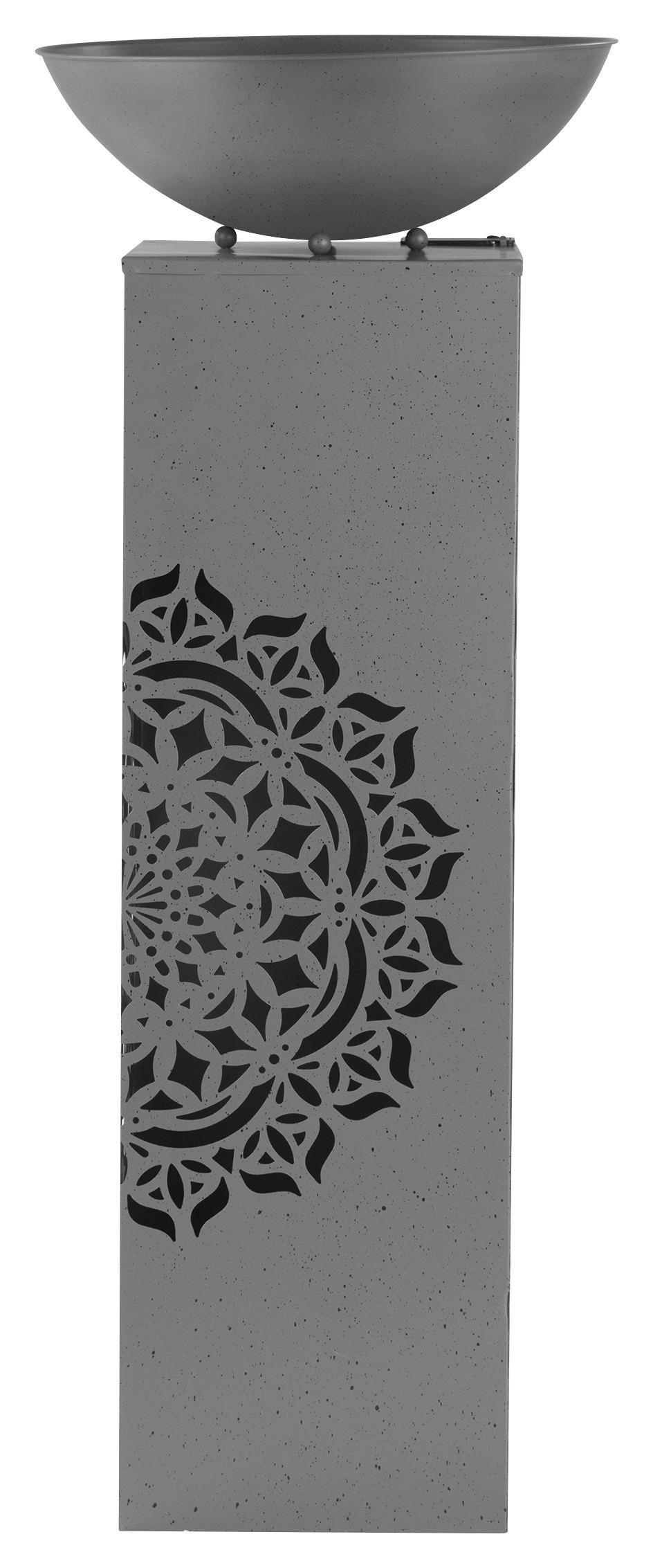 Dekosäule Easymaxx in Grau - Grau, Basics, Metall (87cm) - TV - Unser Original