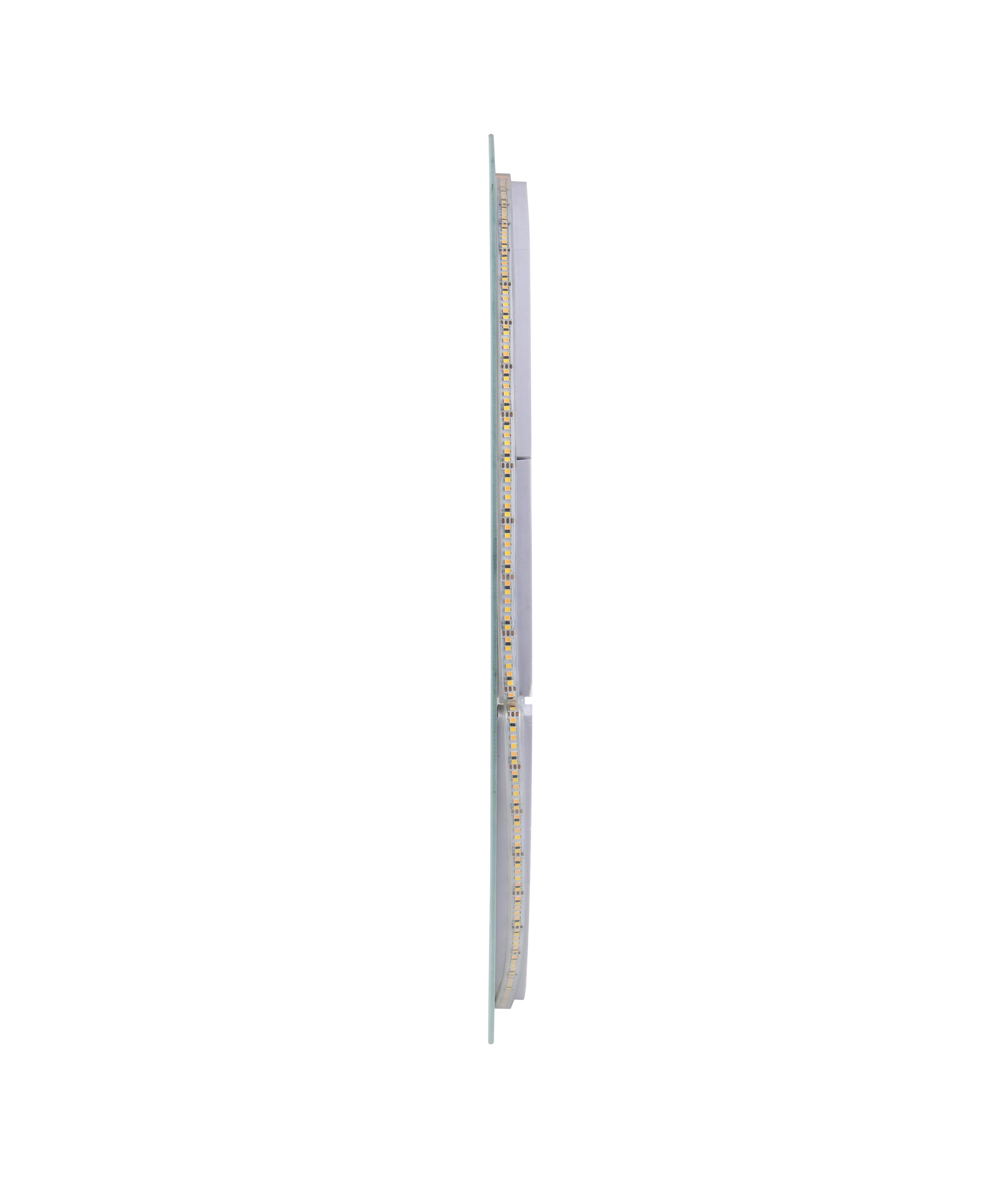 SPEGEL MED BELYSNING NOREEN - glas (60cm) - Mömax