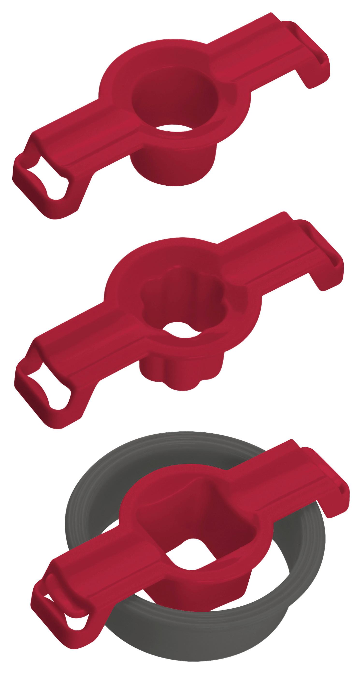 Formă pentru decupat prăjituri Pure Christmas - roșu/gri, Konventionell, plastic (6,5/5/1,5cm) - Modern Living