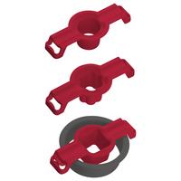 Formă pentru decupat prăjituri Pure Christmas - roșu/gri, Konventionell, plastic (6,5/5/1,5cm) - Modern Living