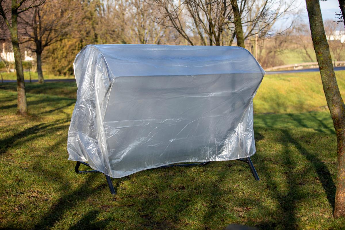 Schutzhülle Abdeckhülle für Schaukel Transparent - Transparent, Basics, Kunststoff (215/150/145/155cm) - Mömax