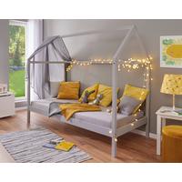 HAUSBETT SUN ROAD GRAU - Hellgrau, Modern, Holz (90/200cm) - MID.YOU