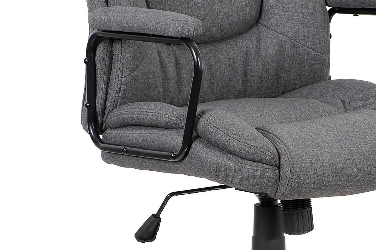 CHEFSESSEL STING - Schwarz Hochglanz/Schwarz, MODERN, Textil/Metall (57/109/67cm) - MID.YOU