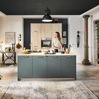 Bucătărie la comandă Easytouch/Natura - culoare lemn stejar, Modern, material pe bază de lemn - Nobilia