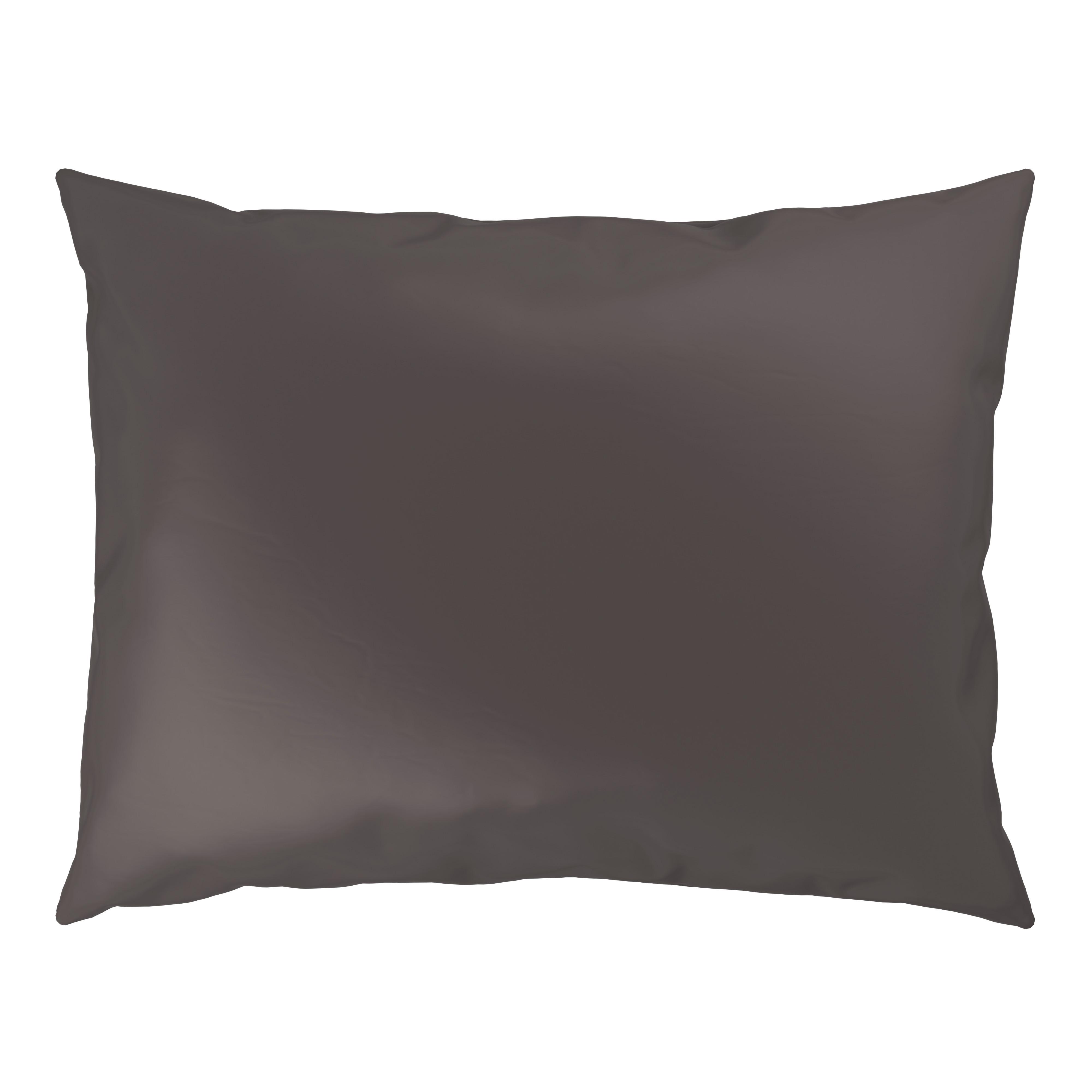 Kissenhülle Xenia Uni Anthrazit ca. 40x60cm - Anthrazit, MODERN, Textil (40/60cm) - Premium Living