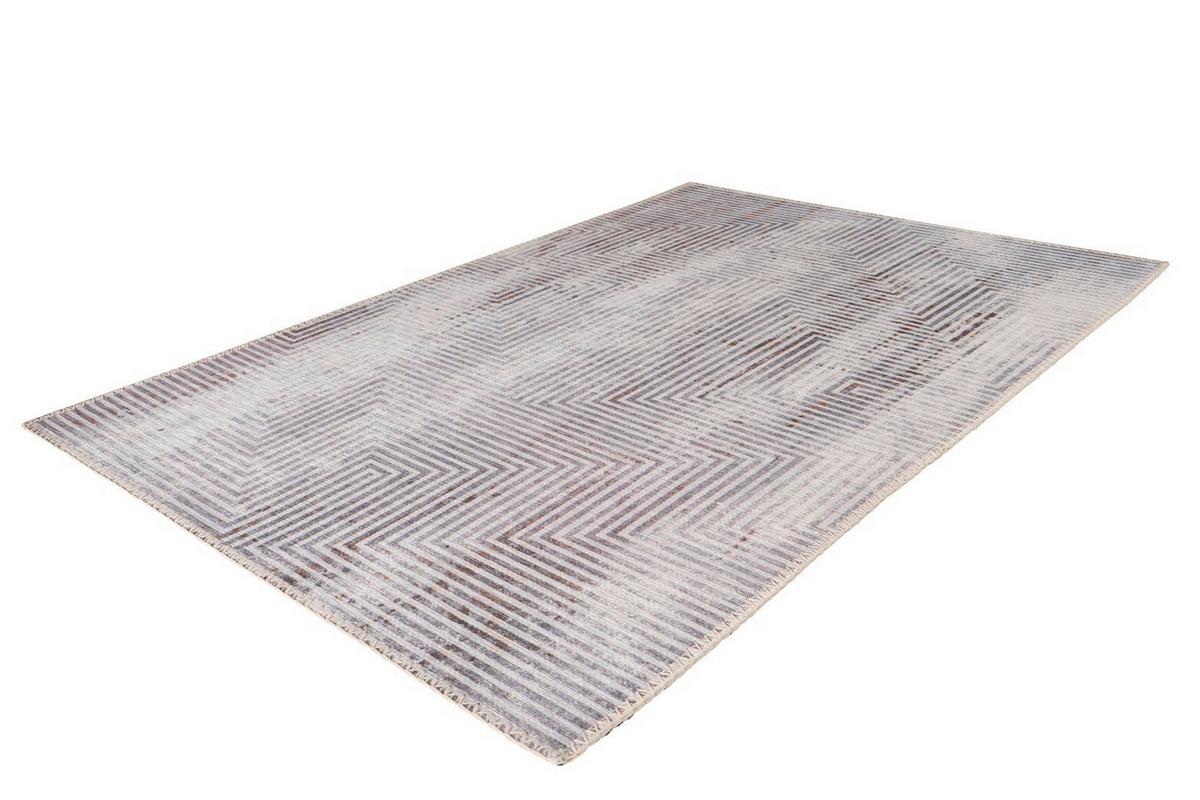 FLACHWEBETEPPICH MAYA 600 GRAU - Grau, Basics, Textil (80/150cm) - Kayoom