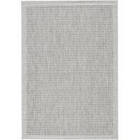 Outdoorteppich Giza Grau ca. 280x370cm - Grau, Basics, Textil (280/370cm) - Novel