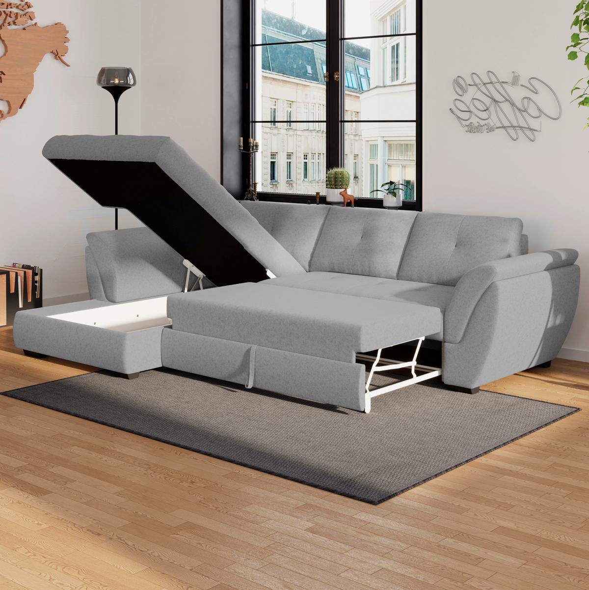 Coltar Berisso - gri, Design, textil (187/278cm) - Mömax