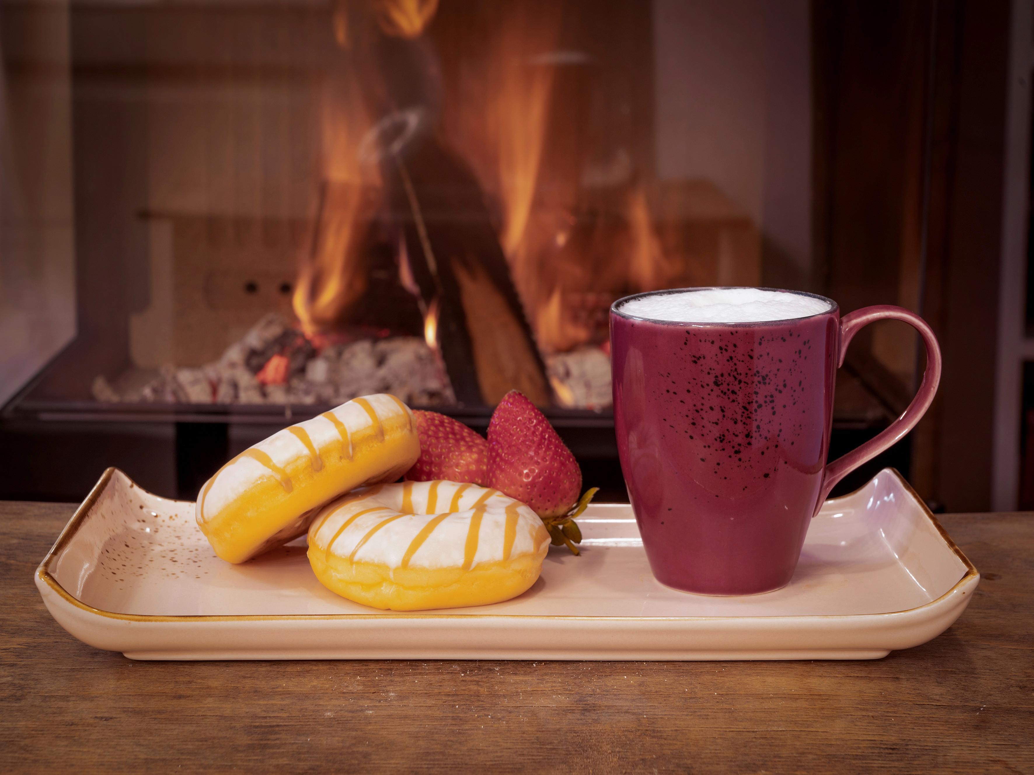 Set Skodelic Berry, 6-Delni - temno roza, Trend, keramika (300ml) - Creatable