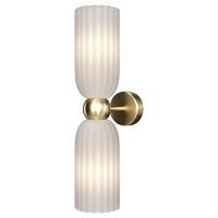 Wandleuchte Antic Goldfarben max. 40 Watt - Goldfarben, Glas/Metall (18/43,5/10cm) - MAYTONI
