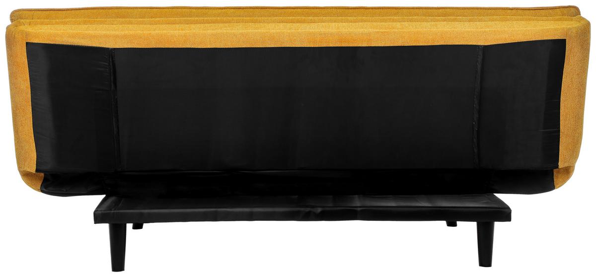 Kanapéágy Sun - sárga, Modern, textil/fa (190/83/93cm) - Mömax