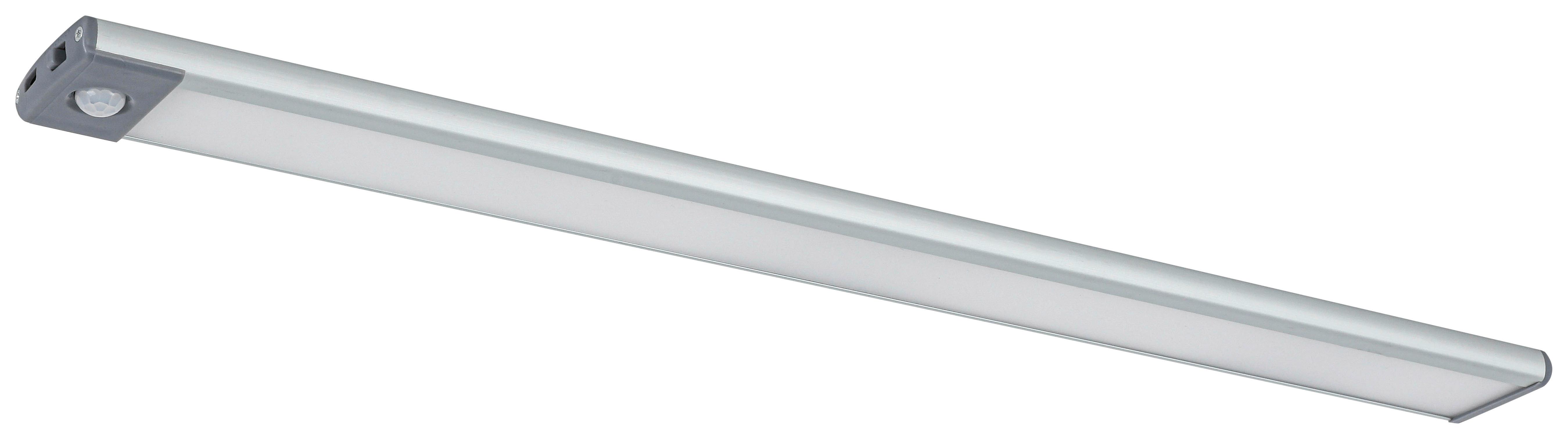 DOWNLIGHT UNTI - silver/grå, Modern, metall/plast (46/4/1cm) - Mömax