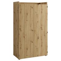 SEKRETÄR JANNE - Schwarz/Eiche Artisan, MODERN, Holzwerkstoff/Kunststoff (80/40/141cm) - MID.YOU