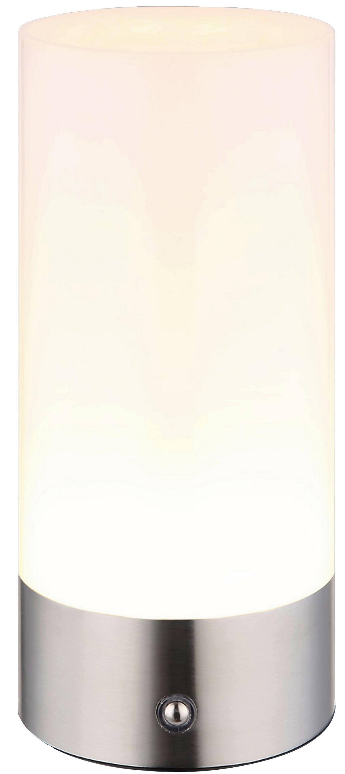 Namizna Svetilka Klein - barve niklja/opal, Konvencionalno, kovina/umetna masa (8,8/19cm) - Mömax