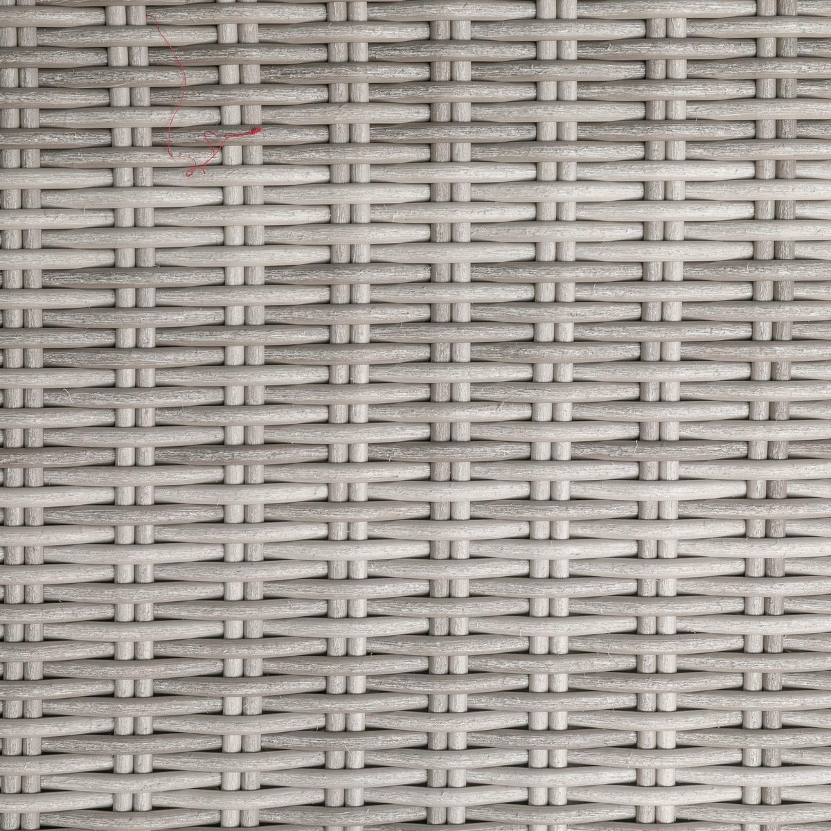 Loungegarnitur Palma 5-tlg aus Kunststoff mit Kissen - Grau, Basics, Glas/Textil (93/65/71cm) - Gardenson