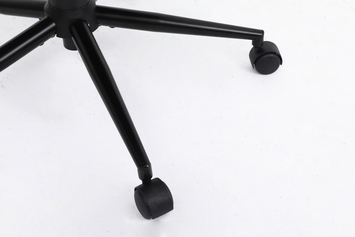 Uredska Stolica Fredy - bijela/siva, Moderno, drvo/metal (64/116/70cm) - Modern Living