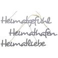 Dekohänger Helga in Grau - Grau, Holzwerkstoff (34/0,5/5,5cm)