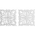 Stenska Dekoracija Krishna - bela, Romantika, leseni material (20/20cm) - MÖMAX modern living