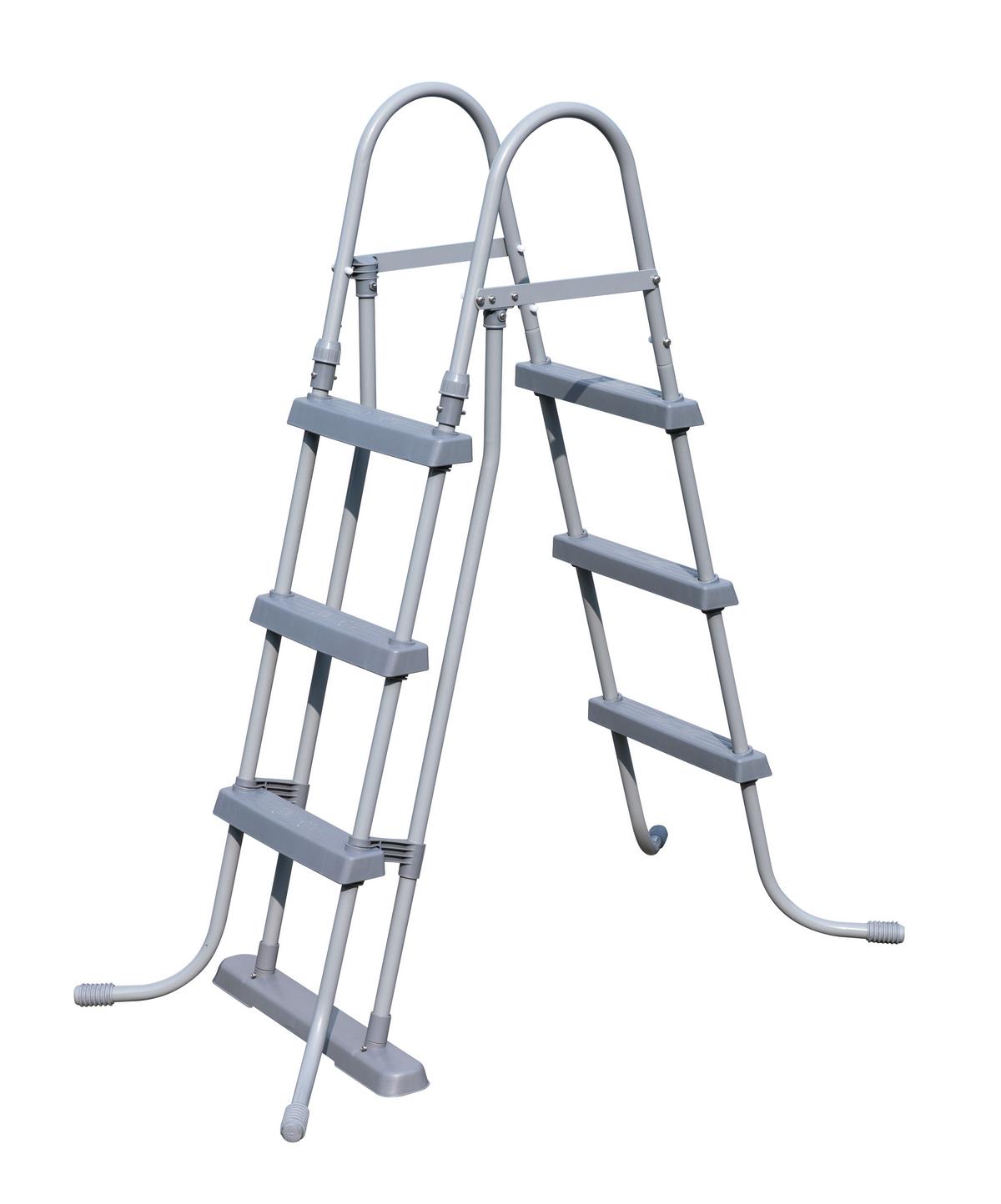 Bazen Power Steel, S Črpalko, 488x305x107cm - siva, kovina/umetna masa (488/305/107cm)