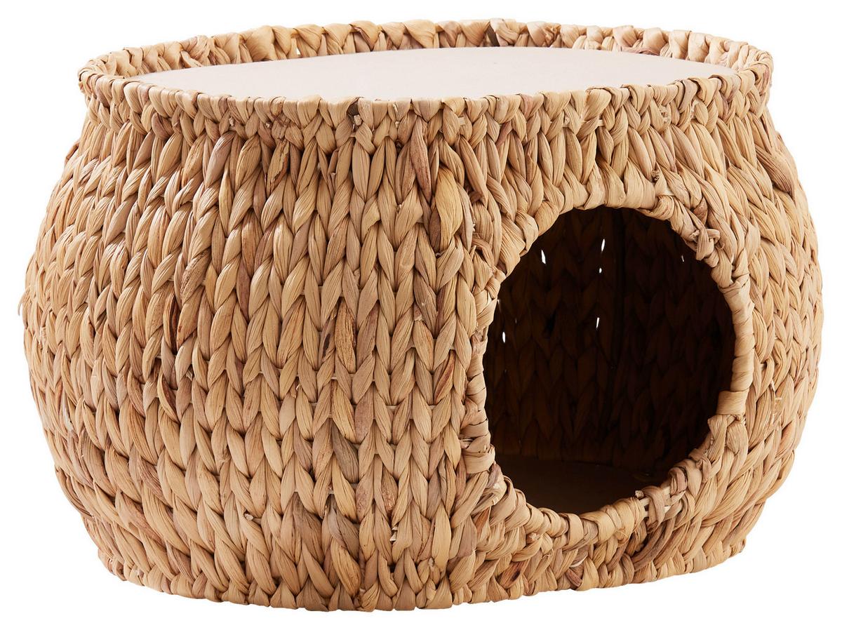 Tierhöhle Casa in Naturfarben - Beige/Naturfarben, Natur, Naturmaterialien/Textil (50/40/30cm)