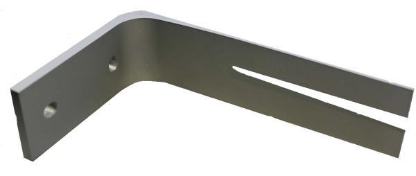 Karnistartó Rail - ezüst, fém (12cm) - Modern Living