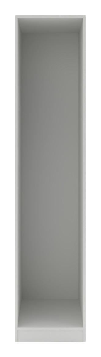 Kleiderschrankkorpus "UNIT" in Weiss - Weiss, Modern, Holzwerkstoff (45,6/210/56,5cm) - Based