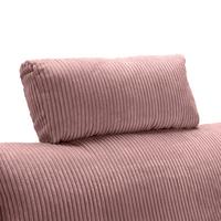 Kopfstütze Lille Altrosa - Altrosa, Modern, Textil (58/23/10cm) - Mömax