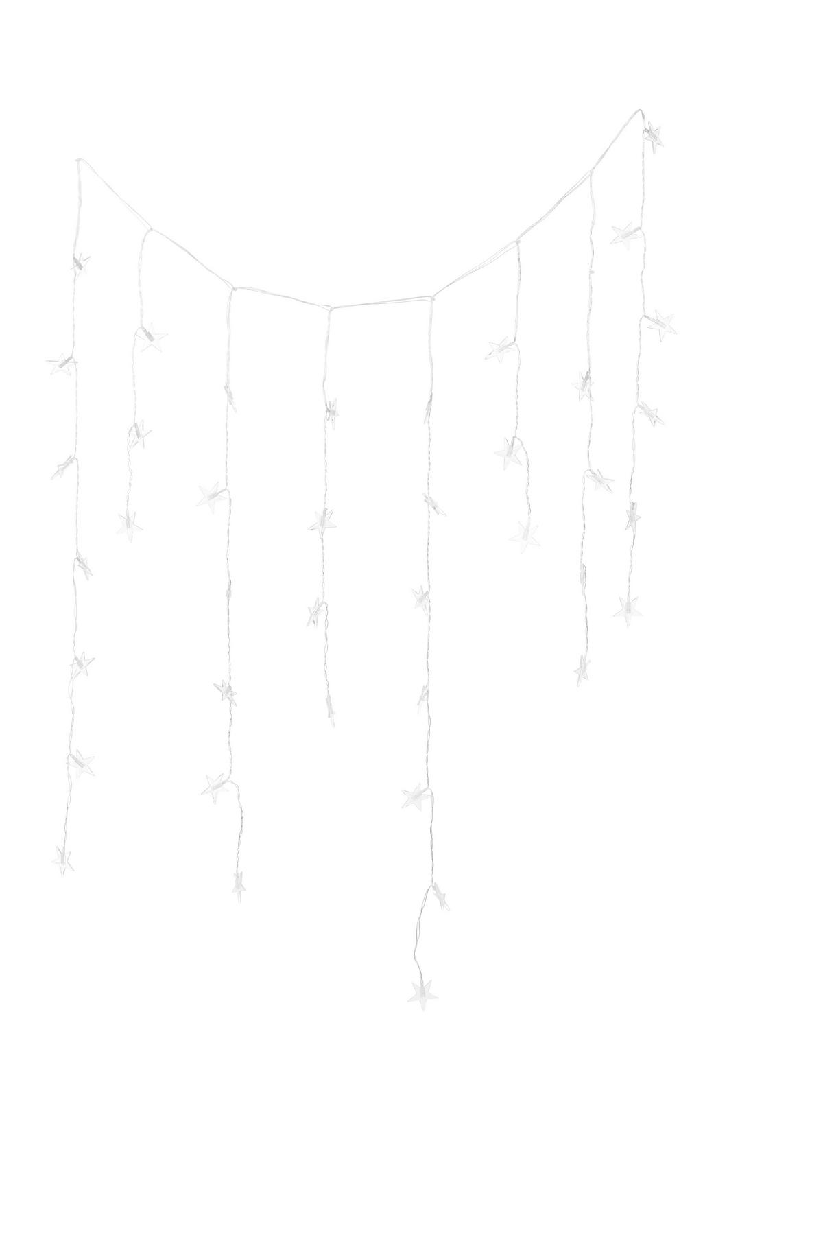 Lichterkette Stella max. 2,4 Watt - Transparent, Kunststoff (100/100/2cm) - Mömax