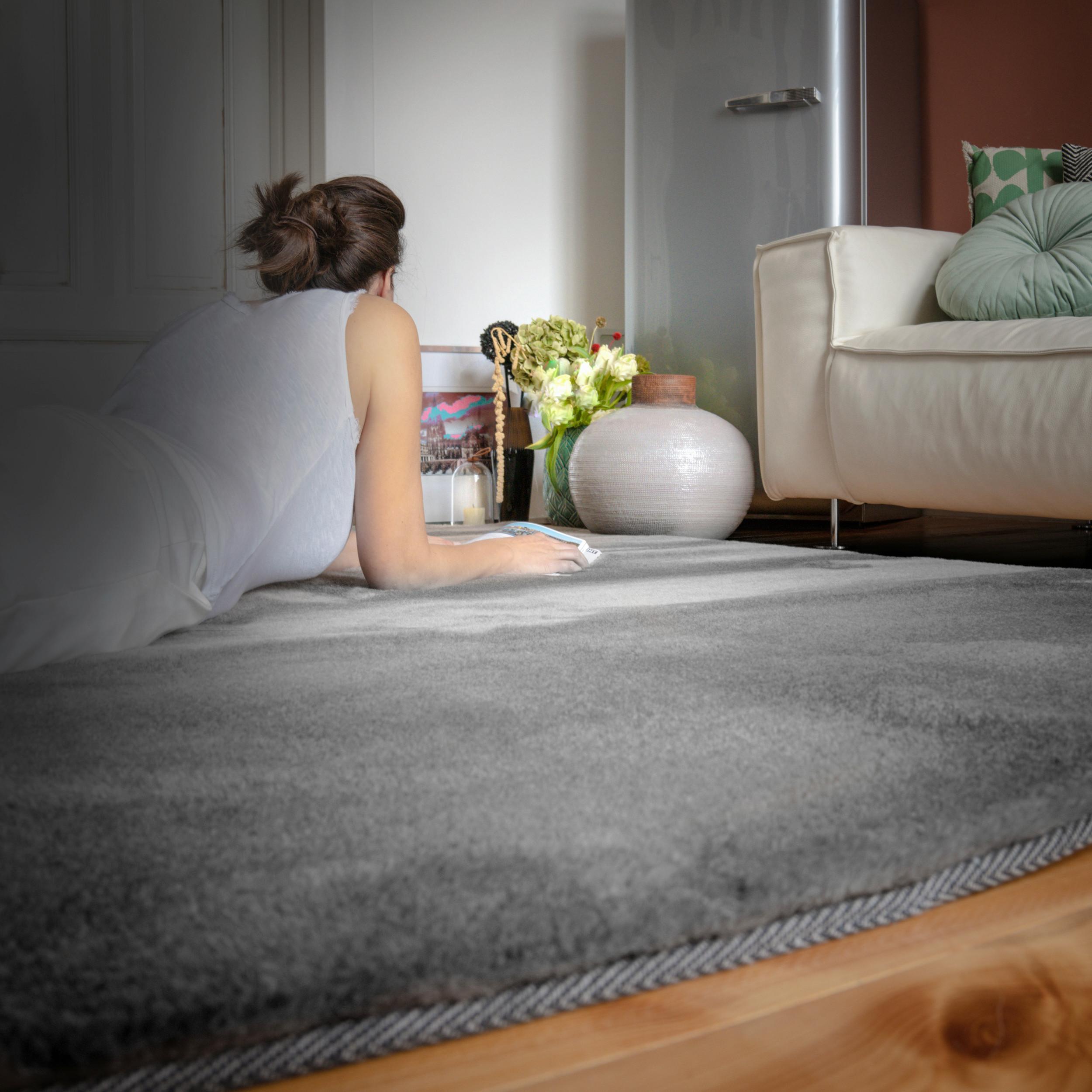 KUNSTFELL MY JAZZ 730 - Grau, Basics, Textil (200/290cm)