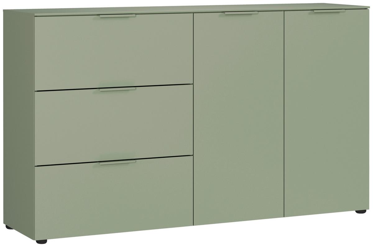 Sideboard Gw-Savoca - Grün, Modern, Holzwerkstoff/Metall (151/98/40cm) - Mömax