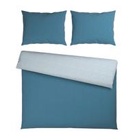 Posteljnina Chambray Stripes Xxl - modra/bela, Moderno, tekstil (200/200cm) - Mömax