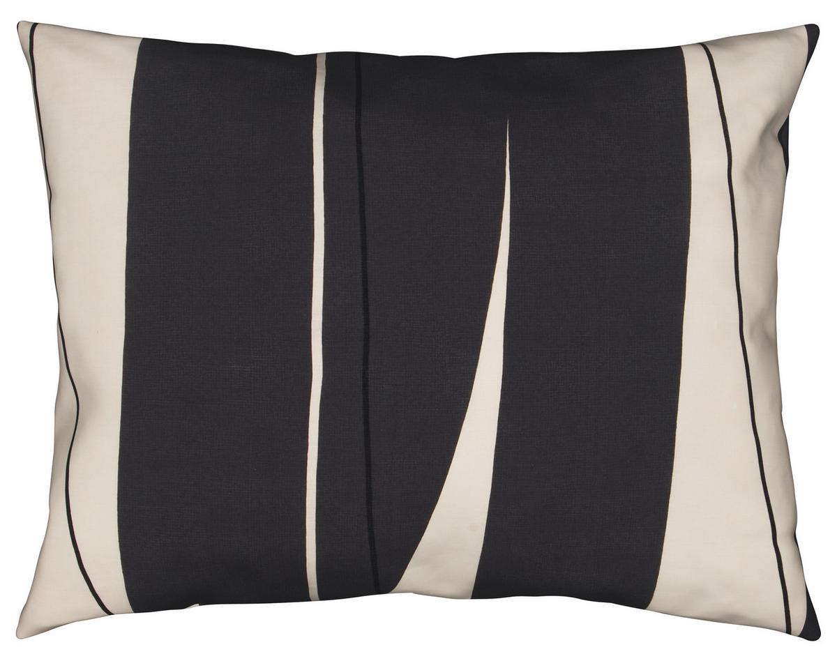 BETTWÄSCHESET ABSTRACT - Weiss/Schwarz, Modern, Textil (160/210cm) - Modern Living