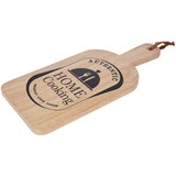 Schneidebrett Lia Natur/Schwarz - Schwarz/Naturfarben, Holz (44/1,5/20cm)