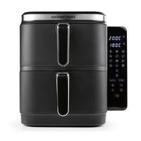 Heißluftfritteuse Gourmetmaxx Schwarz max. 2800 Wattt - Schwarz, MODERN, Kunststoff (38,7/31,9/30,3cm)