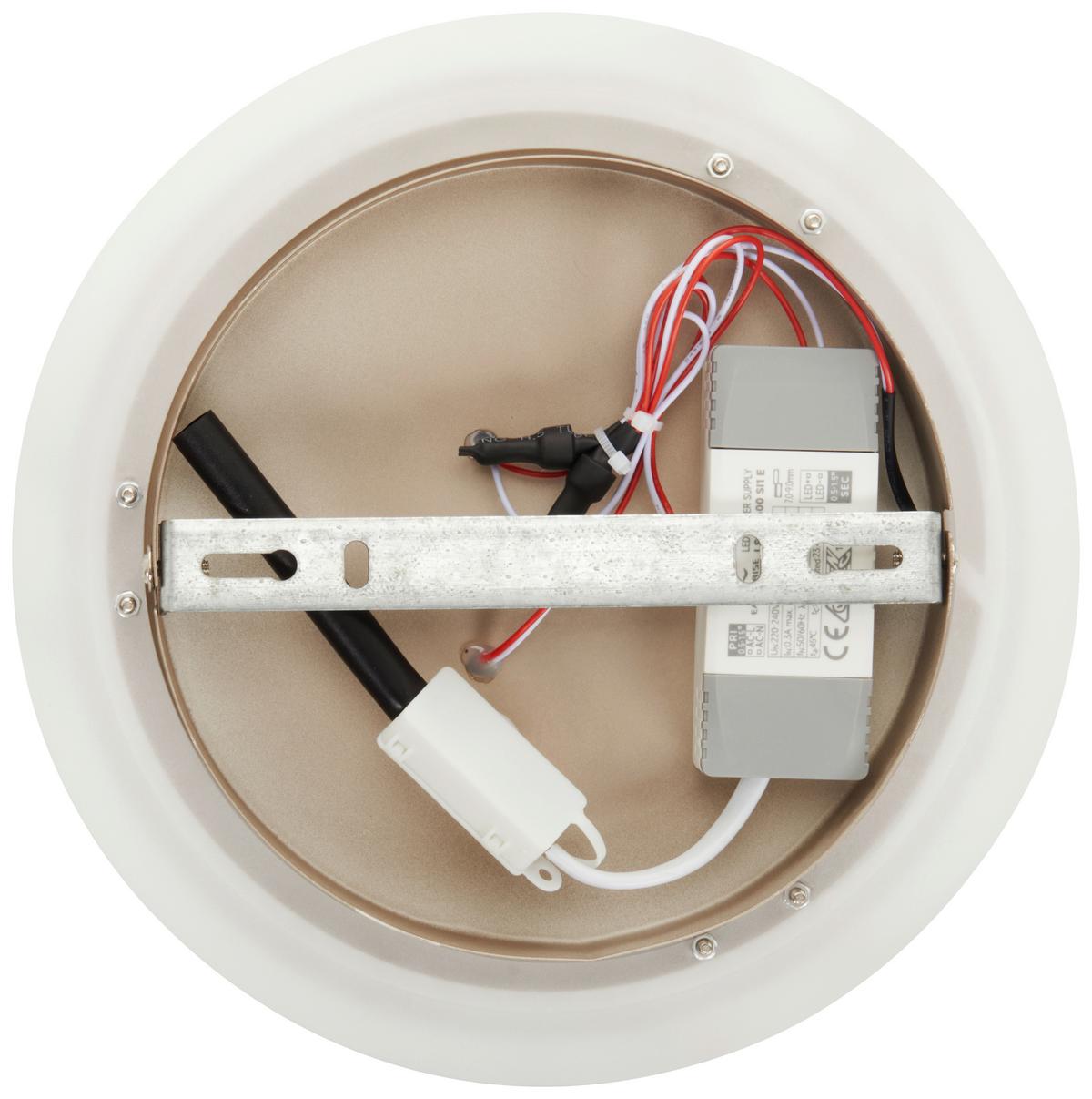 LED Mennyezeti Lámpa Kool 46cm - Pezsgő, Modern, műanyag/fém (44/46/8cm) - Mömax