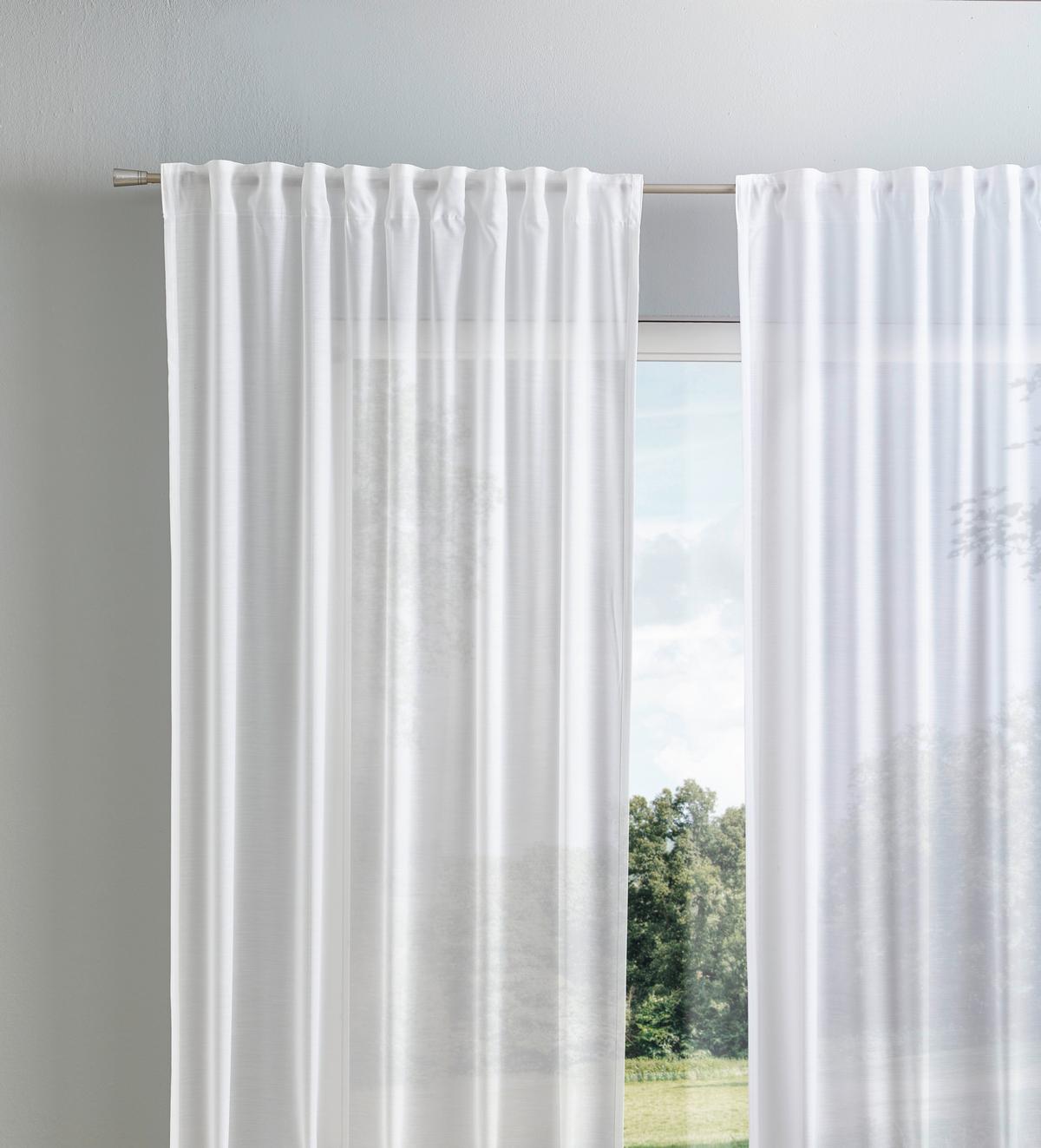 FIRANA GOTOWA BATIST - biały, Konventionell, tkanina (140/175cm) - Esposa