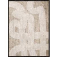 BILD CA-ART-CRAFTS-064-30X40-FRX - Beige/Schwarz, Basics, Holz/Kunststoff (30/40/10cm)